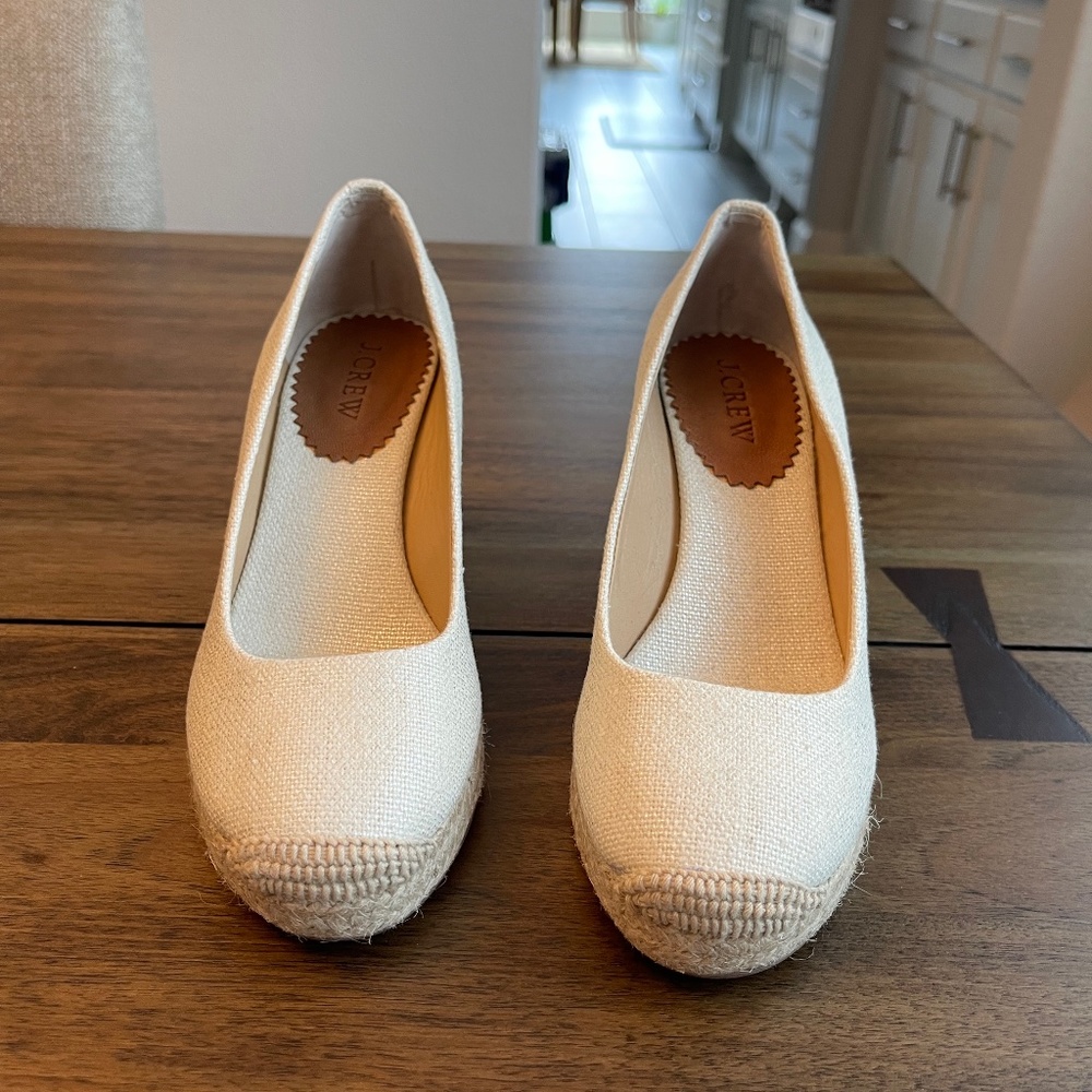 JCrew Espadrille Wedges